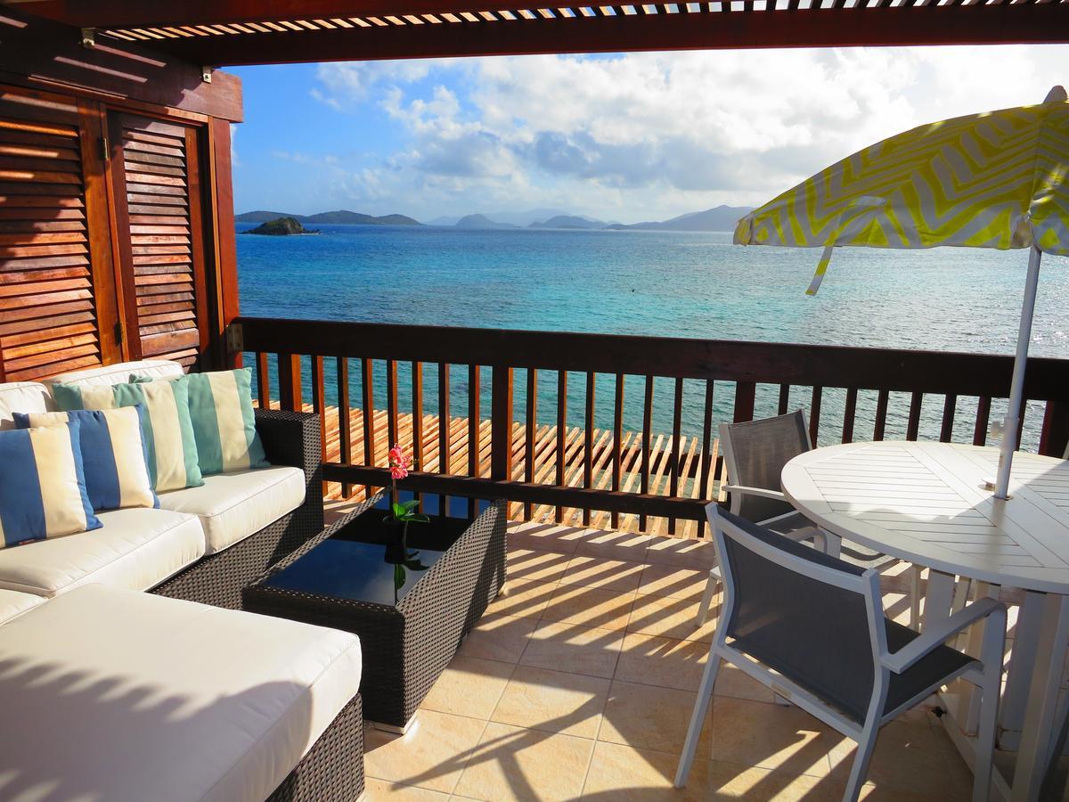 2Br Luxury Beachfront Duplex Villa On Sapphire Beach III East End  Exterior foto